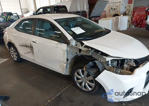 2016 Toyota Corolla Le из США, поврежденный, VIN 2T1BURHE4GC675352